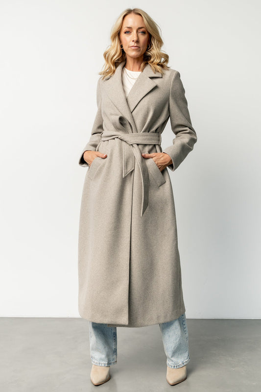 Glenwood Coat | Greige