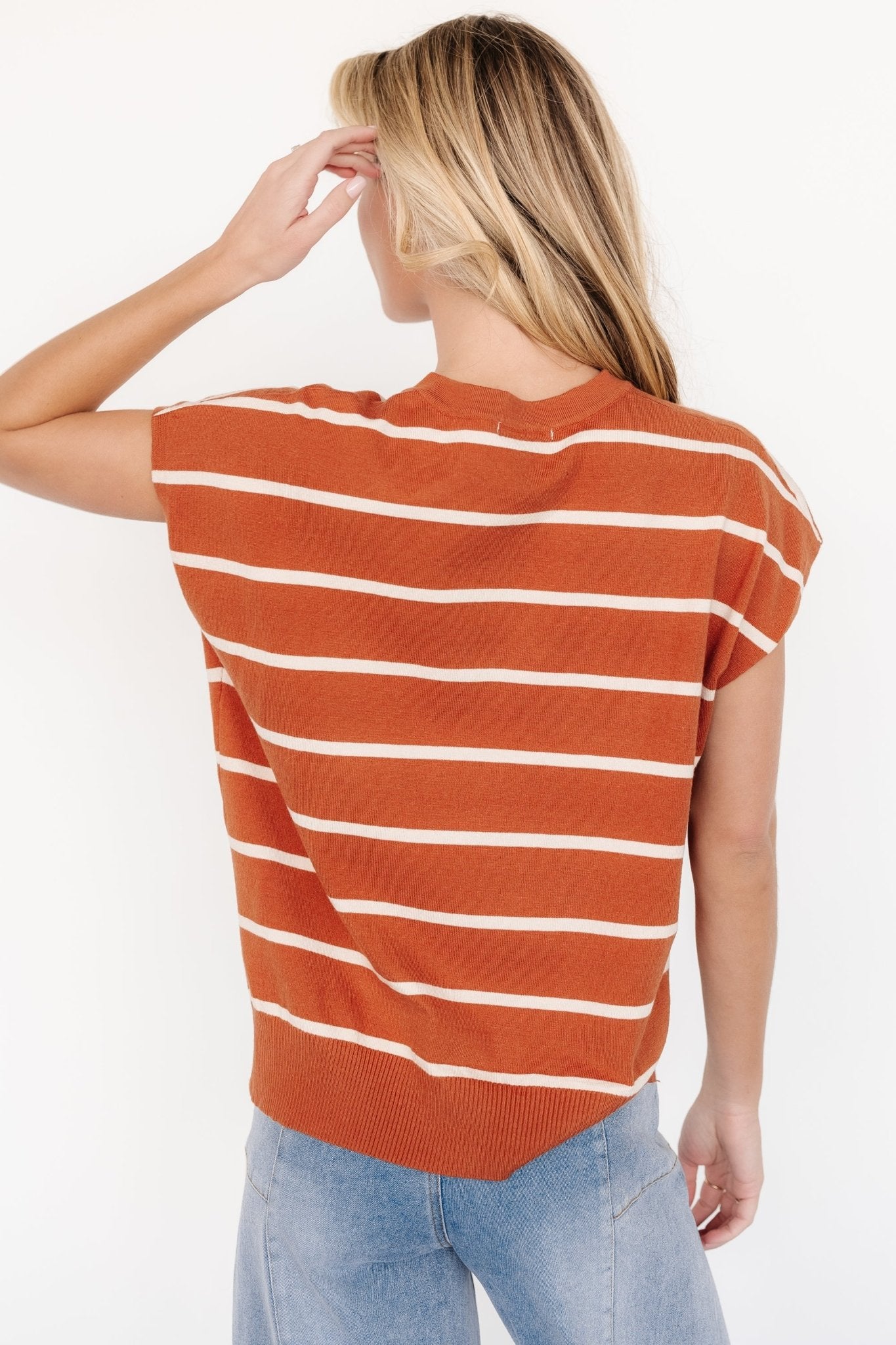 Ada Dolman Top | Sandstone + Natural