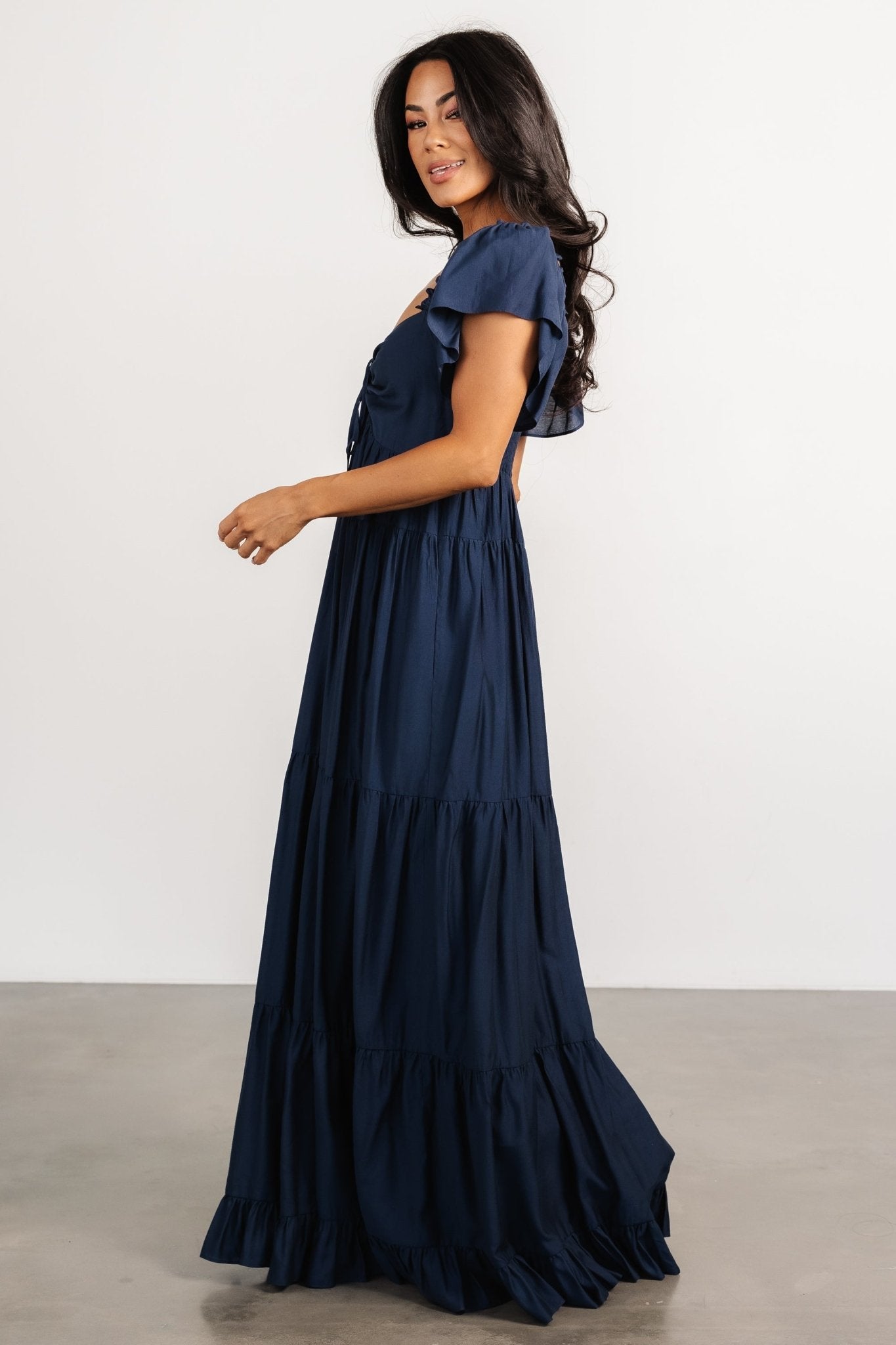 Agatha Maxi Dress | Dark Blue