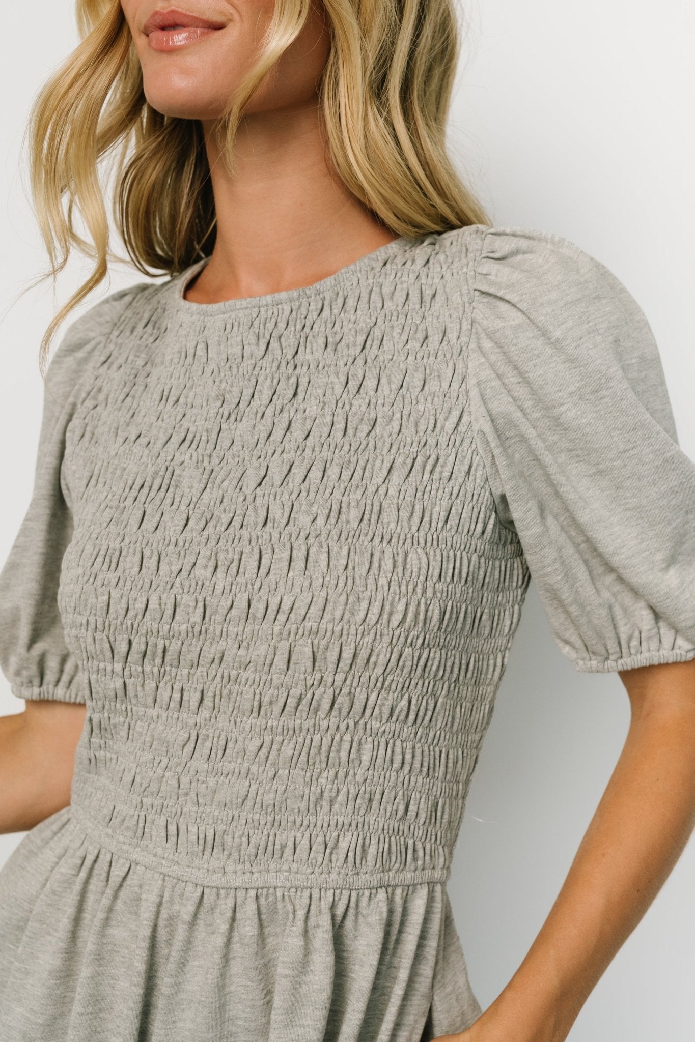 Beaumont Romper | Heather Gray