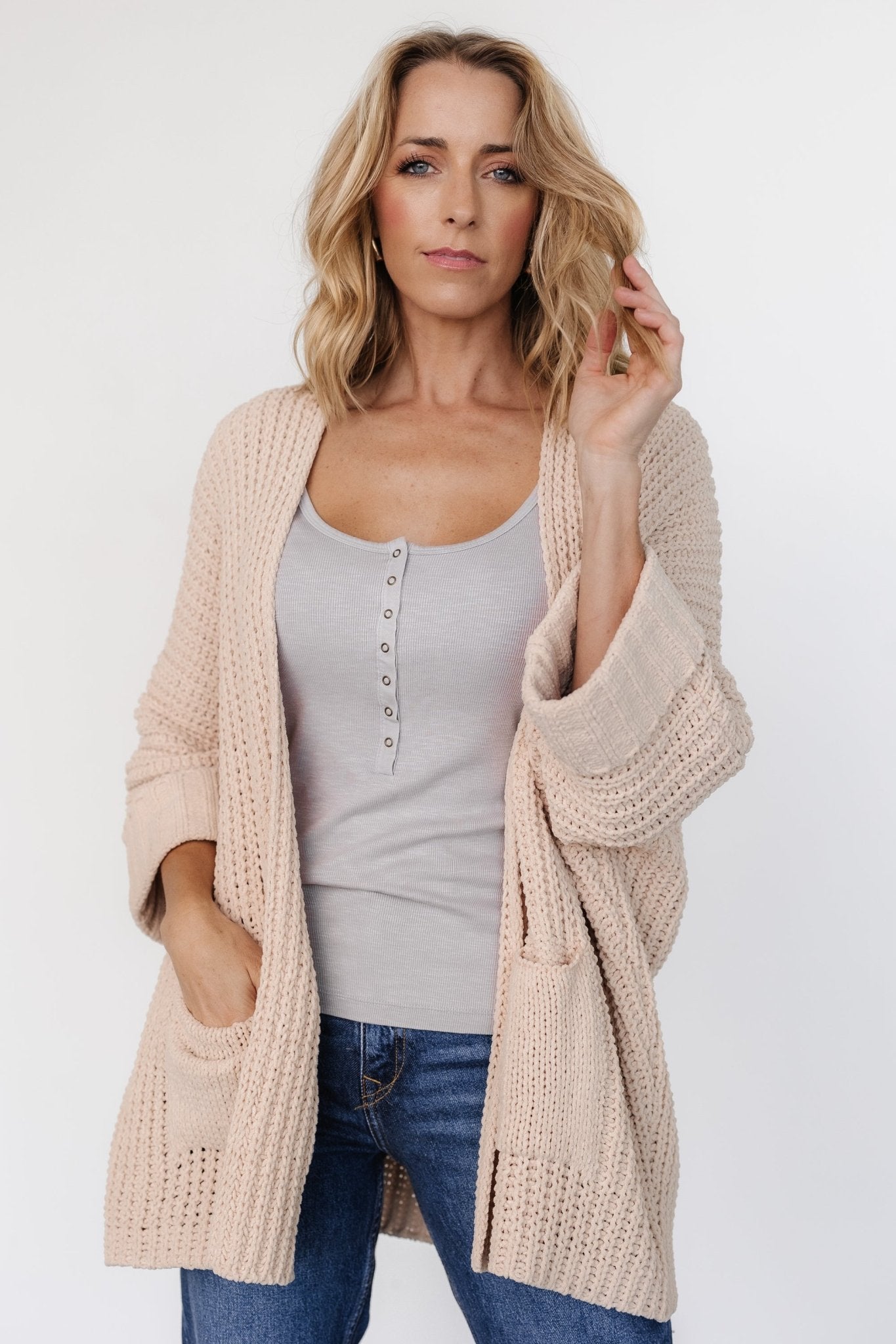 Cybele Oversized Cardigan | Natural
