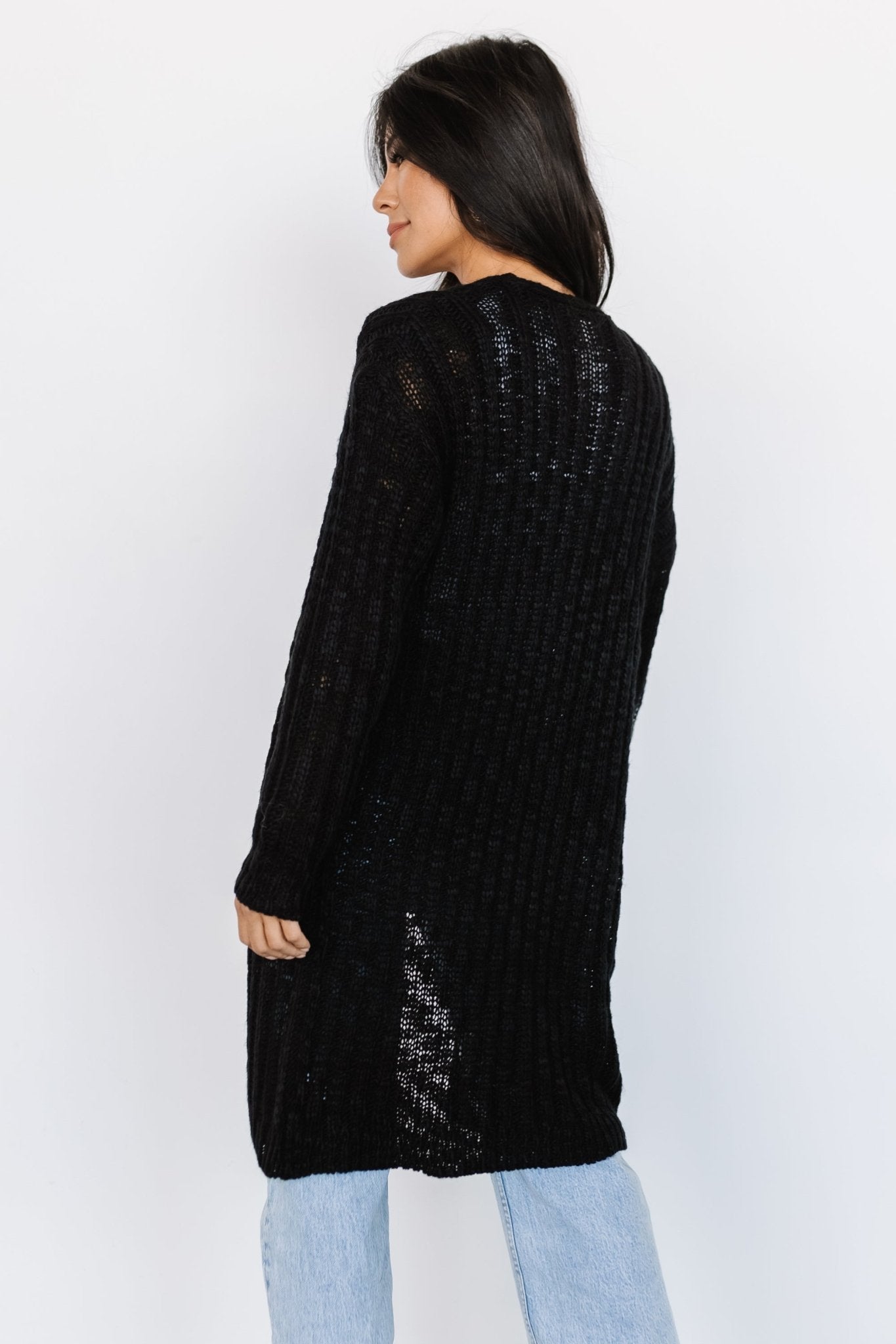 Devman Knit Cardigan | Black