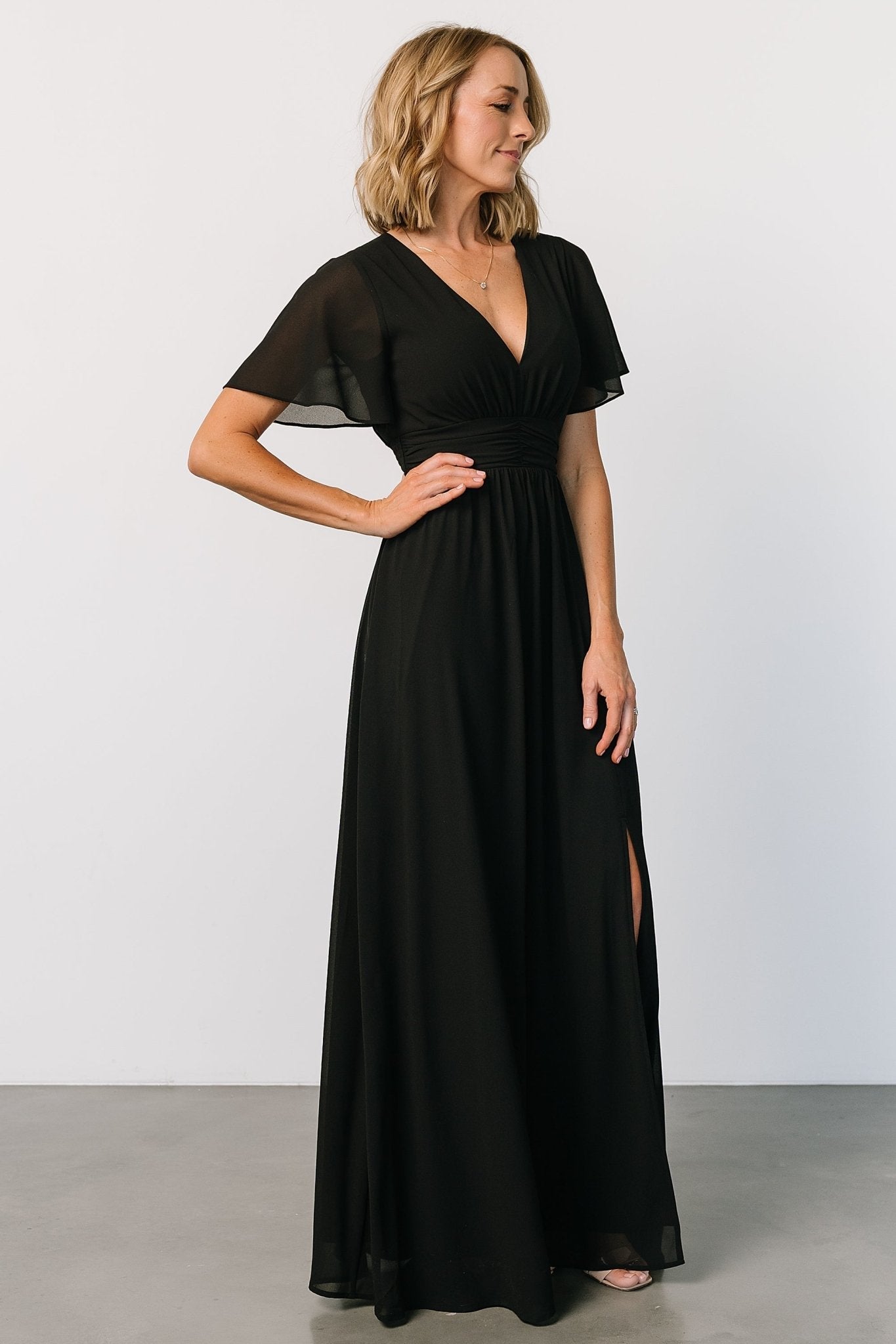 Ramona Maxi Dress | Black