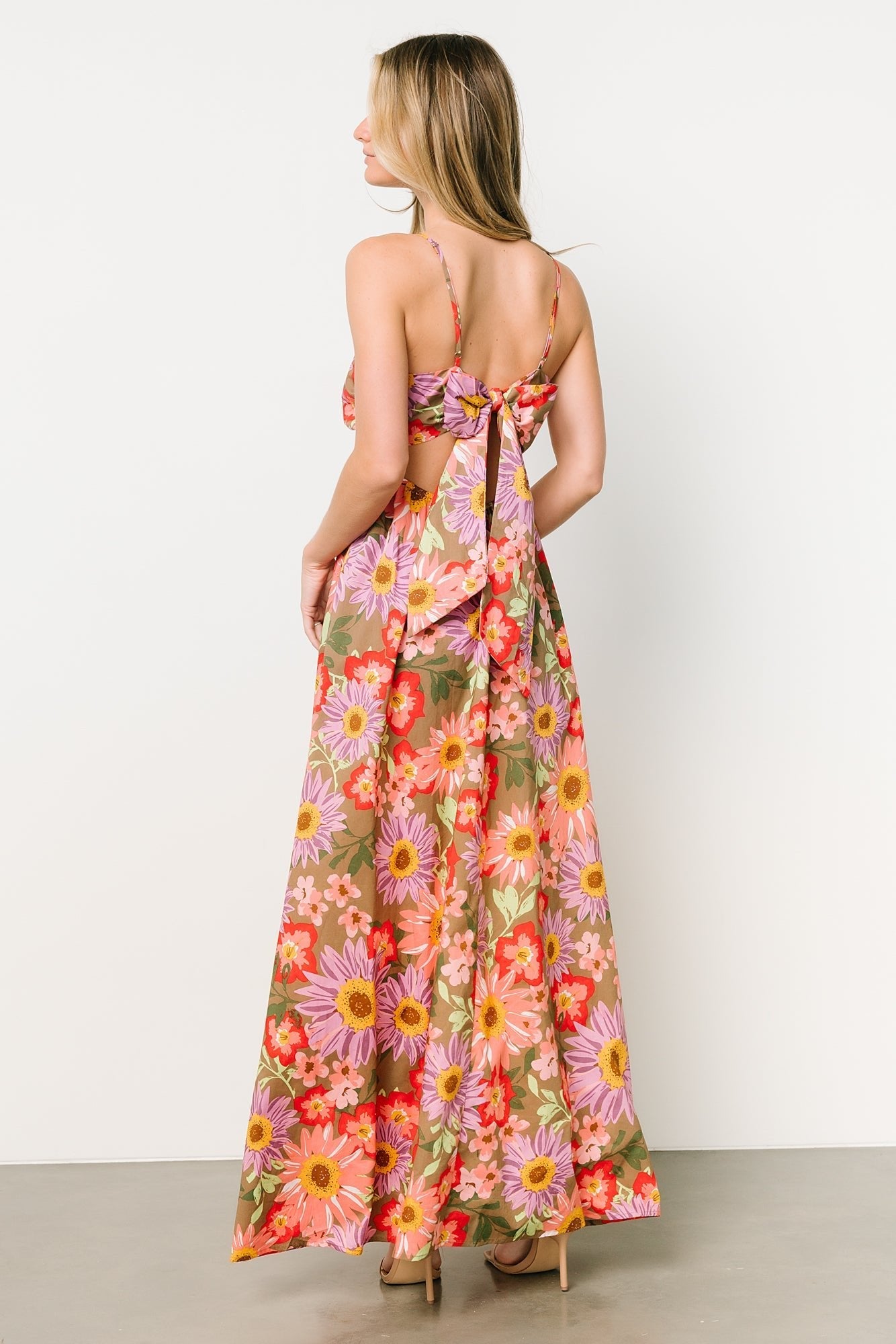 Rosalee Maxi Dress | Flower Multi