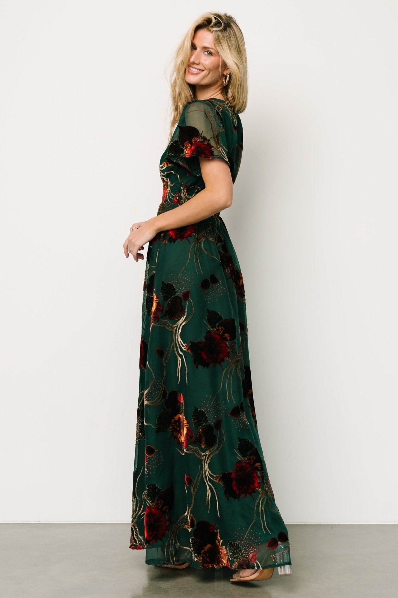 Valen Maxi Dress | Jade Multi