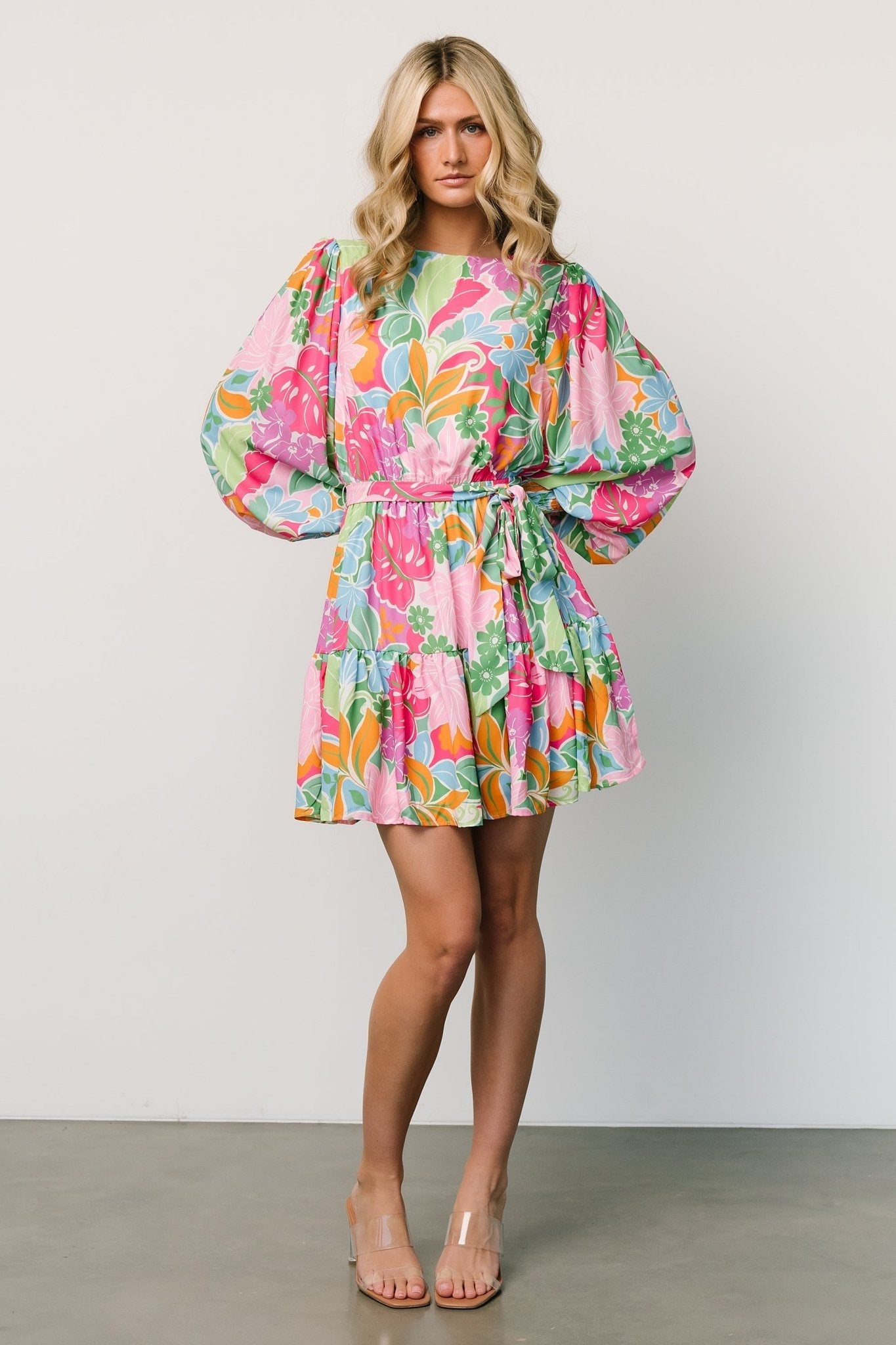 Zaniah Short Dress | Multi