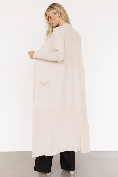 Adrienne Duster Cardigan | Natural