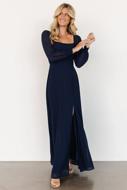 Giselle Maxi Dress | Navy