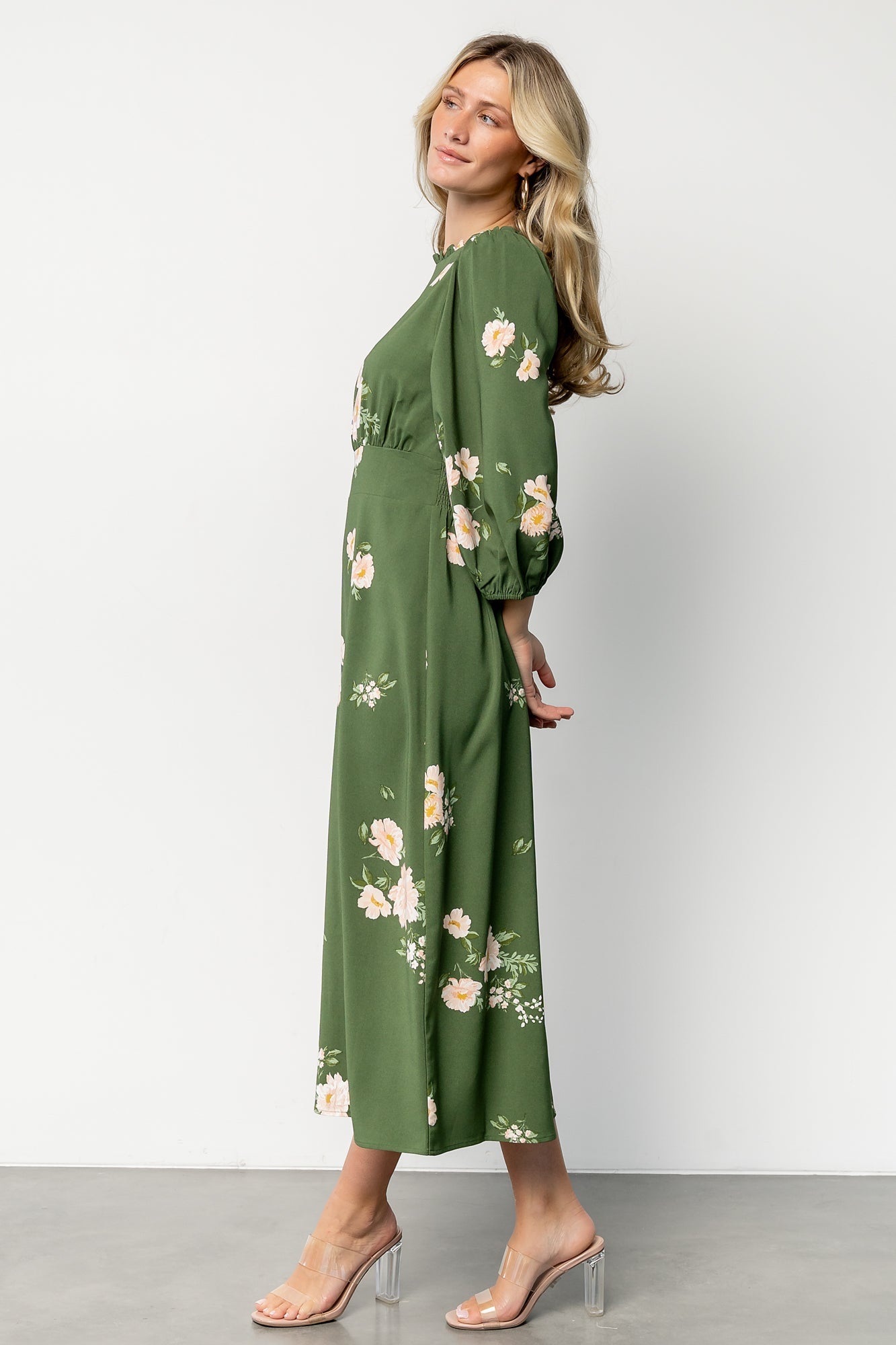Karalie Maxi Dress | Green Floral
