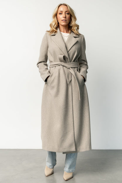 Glenwood Coat | Greige