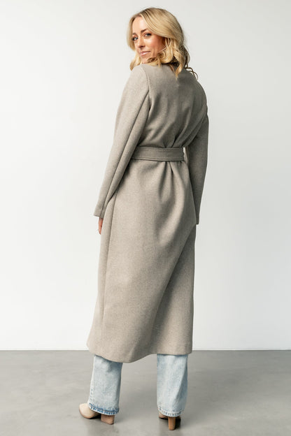 Glenwood Coat | Greige