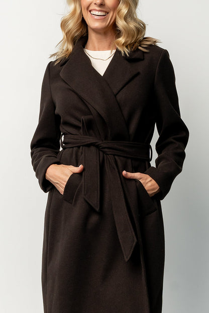 Glenwood Coat | Dark Brown