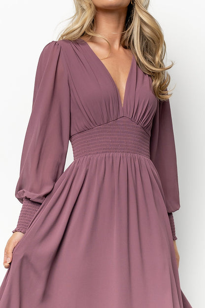 Olivia Maxi Dress | Vintage Plum