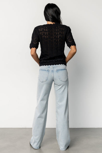 Riley Mid Rise Relaxed Fit Jeans | Light Wash