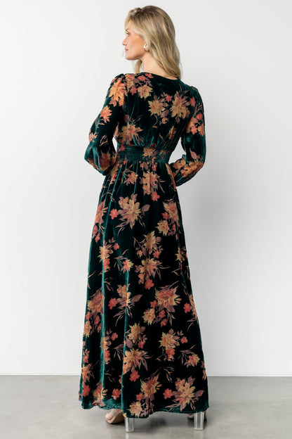 Elina Maxi Dress | Jade Multi Floral