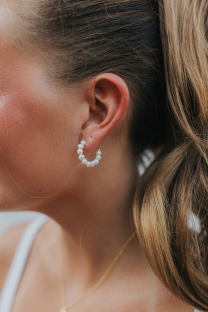 The Louise Pearl Hoops
