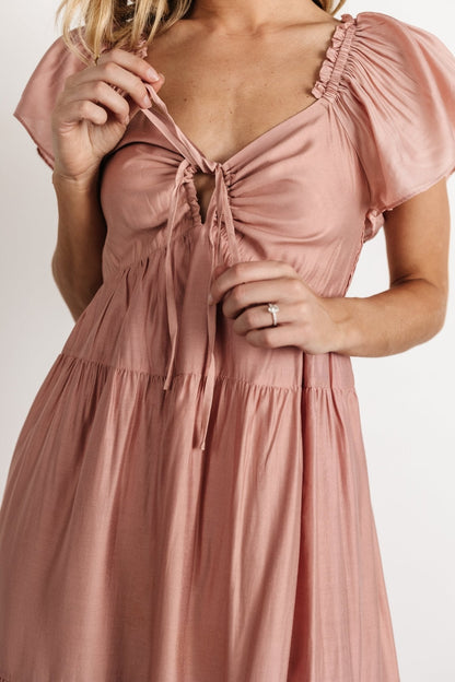 Agatha Maxi Dress | Dusty Mauve