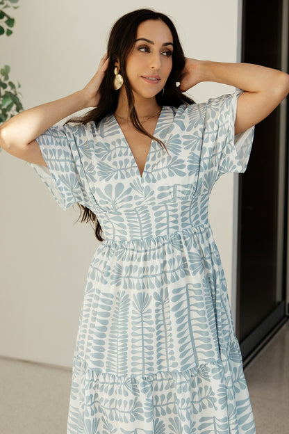 Austin Kimono Dress | Blue Print