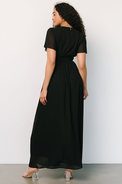 Birdie Maxi Dress | Black