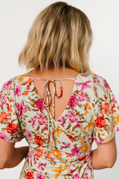 Bloomfield Midi Dress | Sage Floral