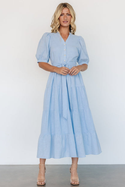 Camille Maxi Dress | Light Blue