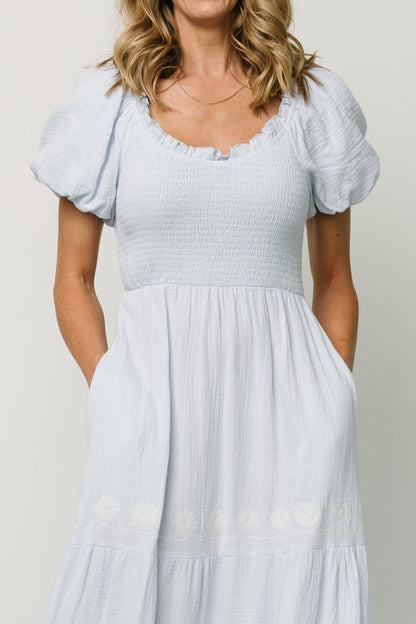 Carrington Maxi Dress | Light Blue