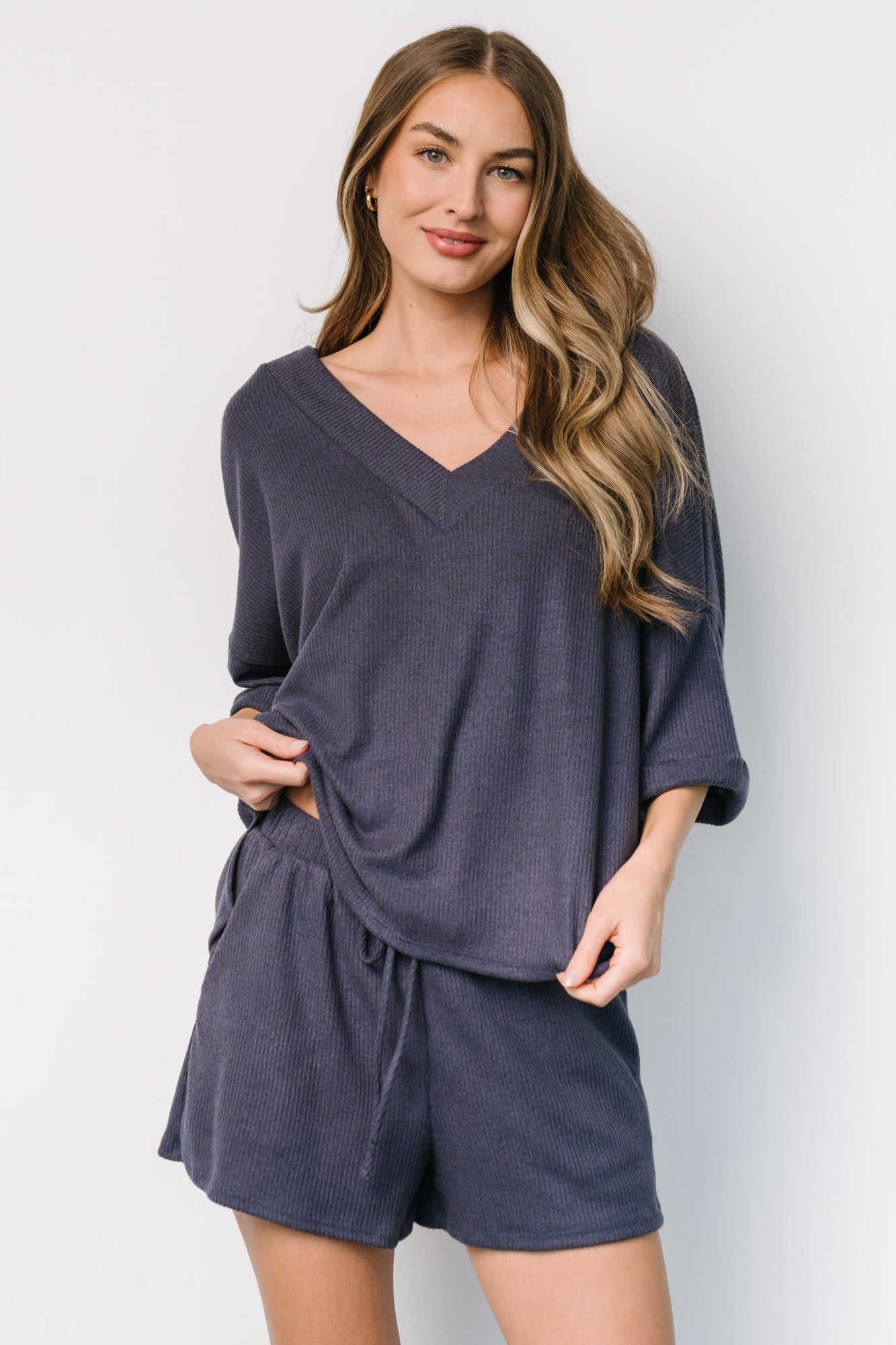 Chicago Lounge Top | Navy