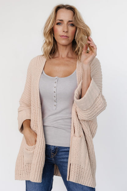 Cybele Oversized Cardigan | Natural