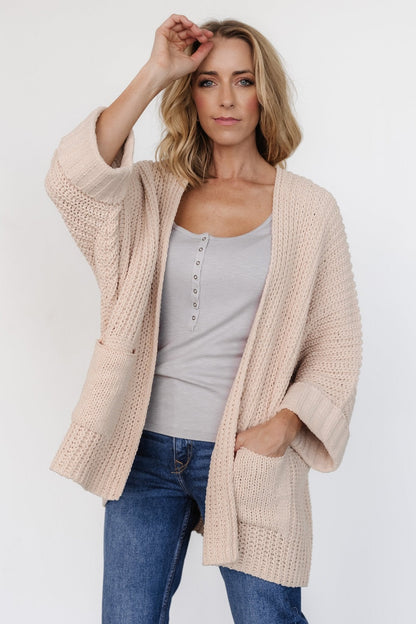 Cybele Oversized Cardigan | Natural