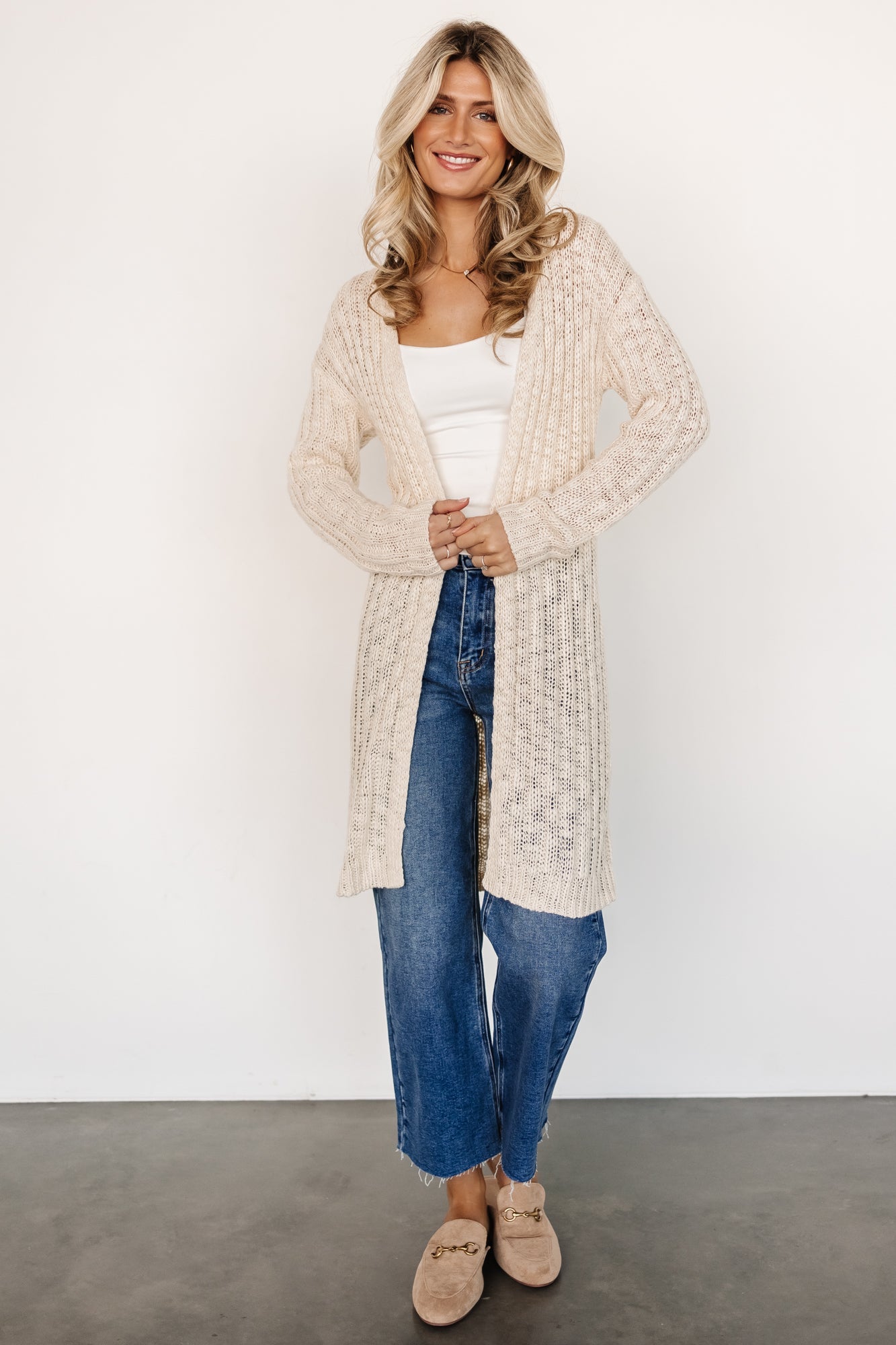 Devman Knit Cardigan | Cream