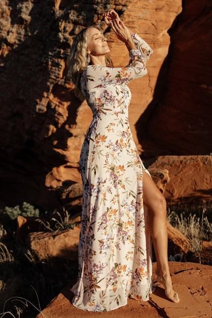 Giselle Maxi Dress | Blush Multi Floral