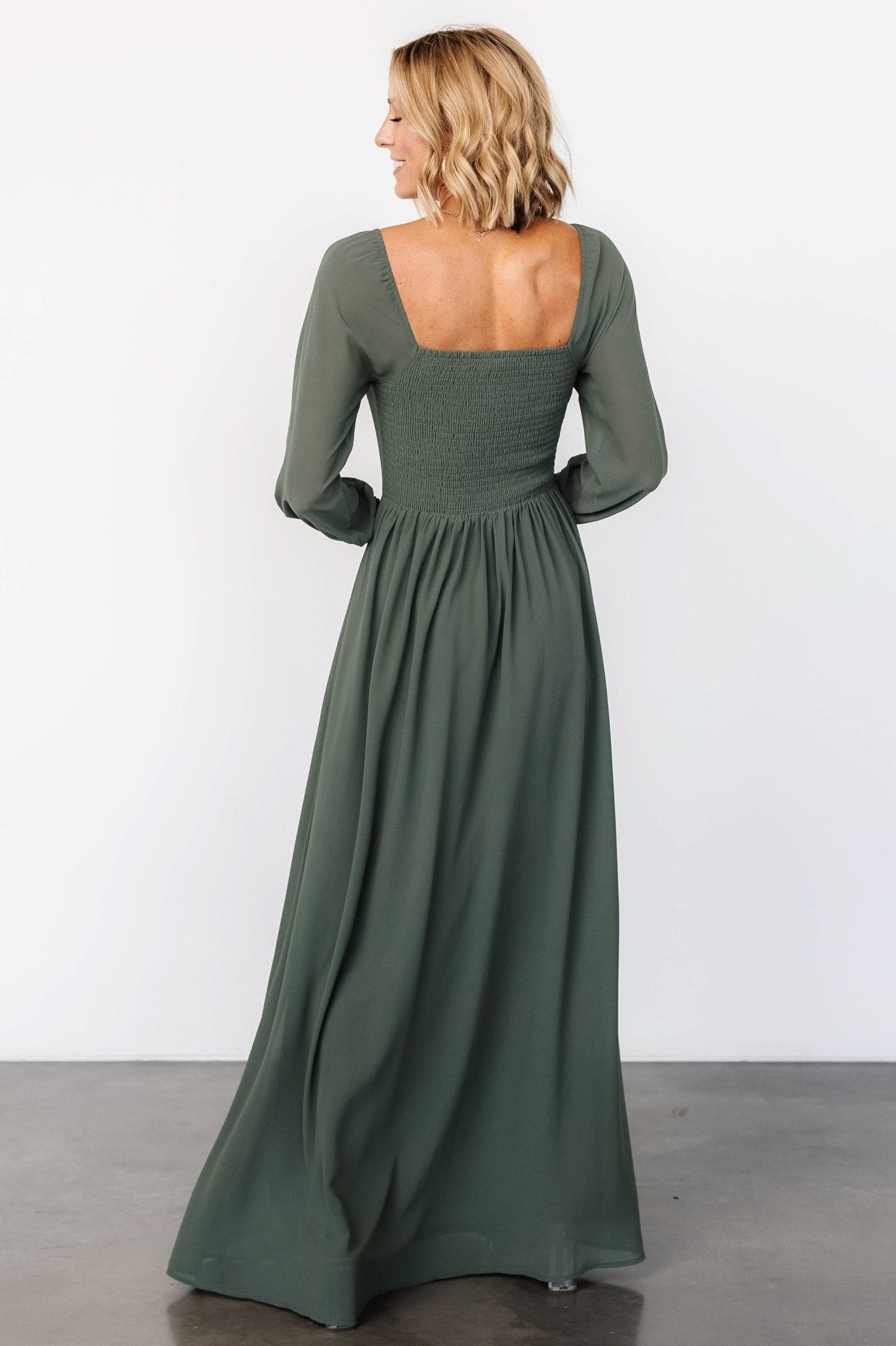 Giselle Maxi Dress | Dark Sage