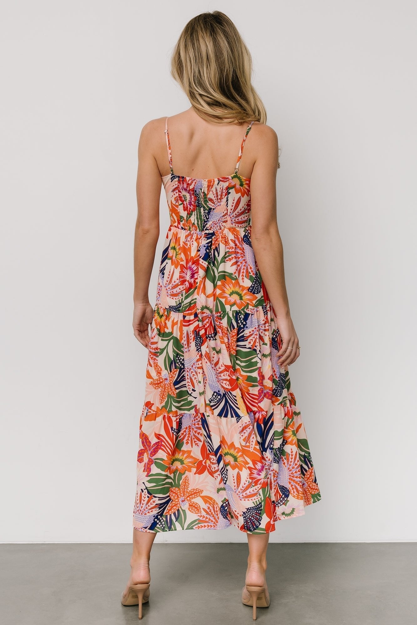 Jaide Midi Dress | Multi Print
