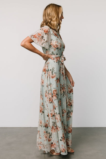 Katalaya Maxi Dress  | Sage + Gold