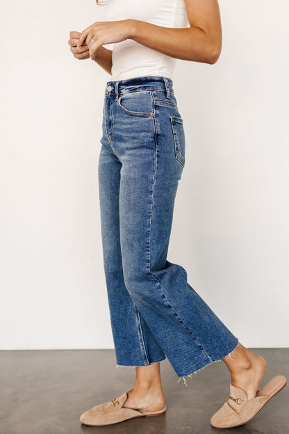 Kirby High Rise Wide Leg Jeans | Medium Wash