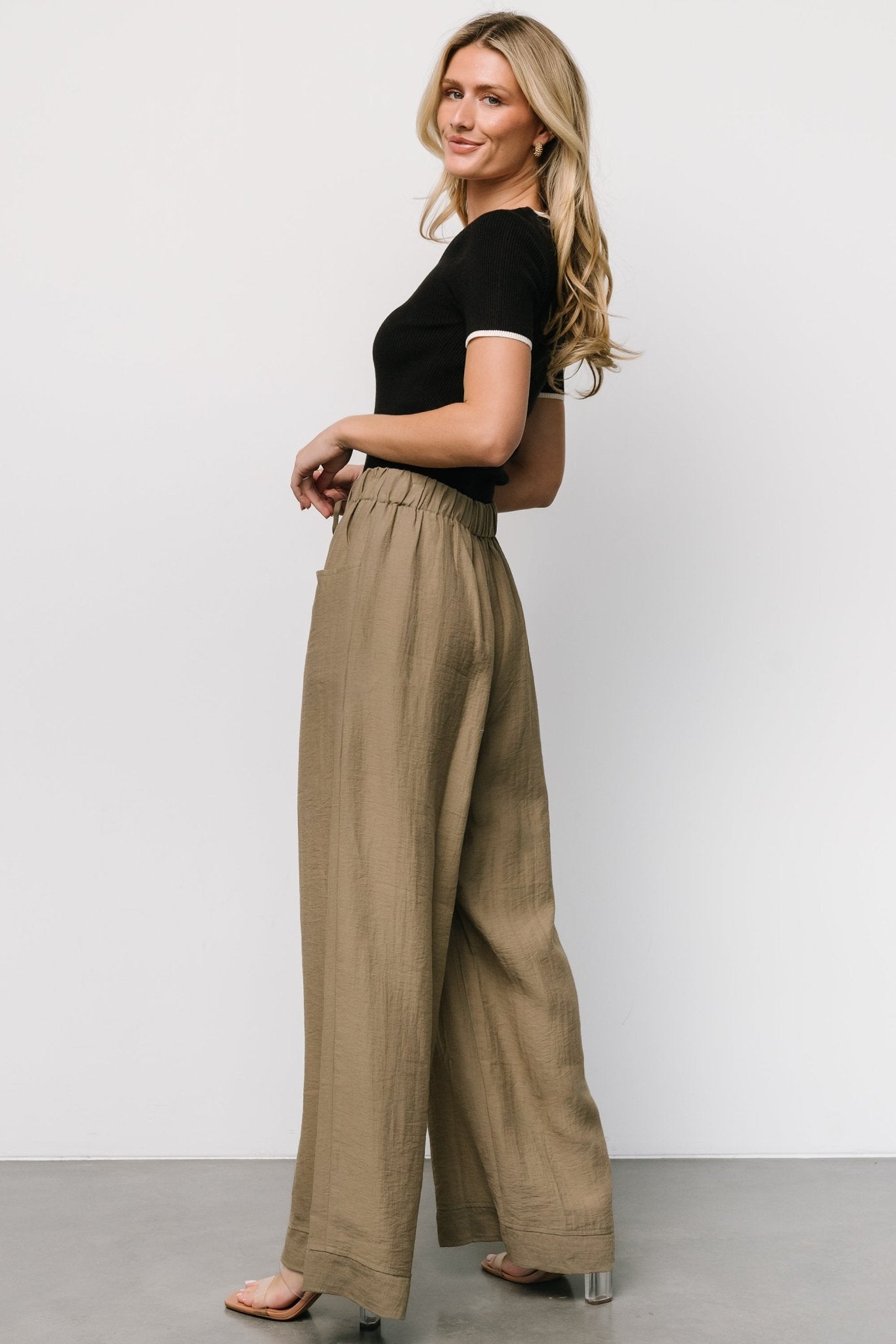 Leza Pants | Olive