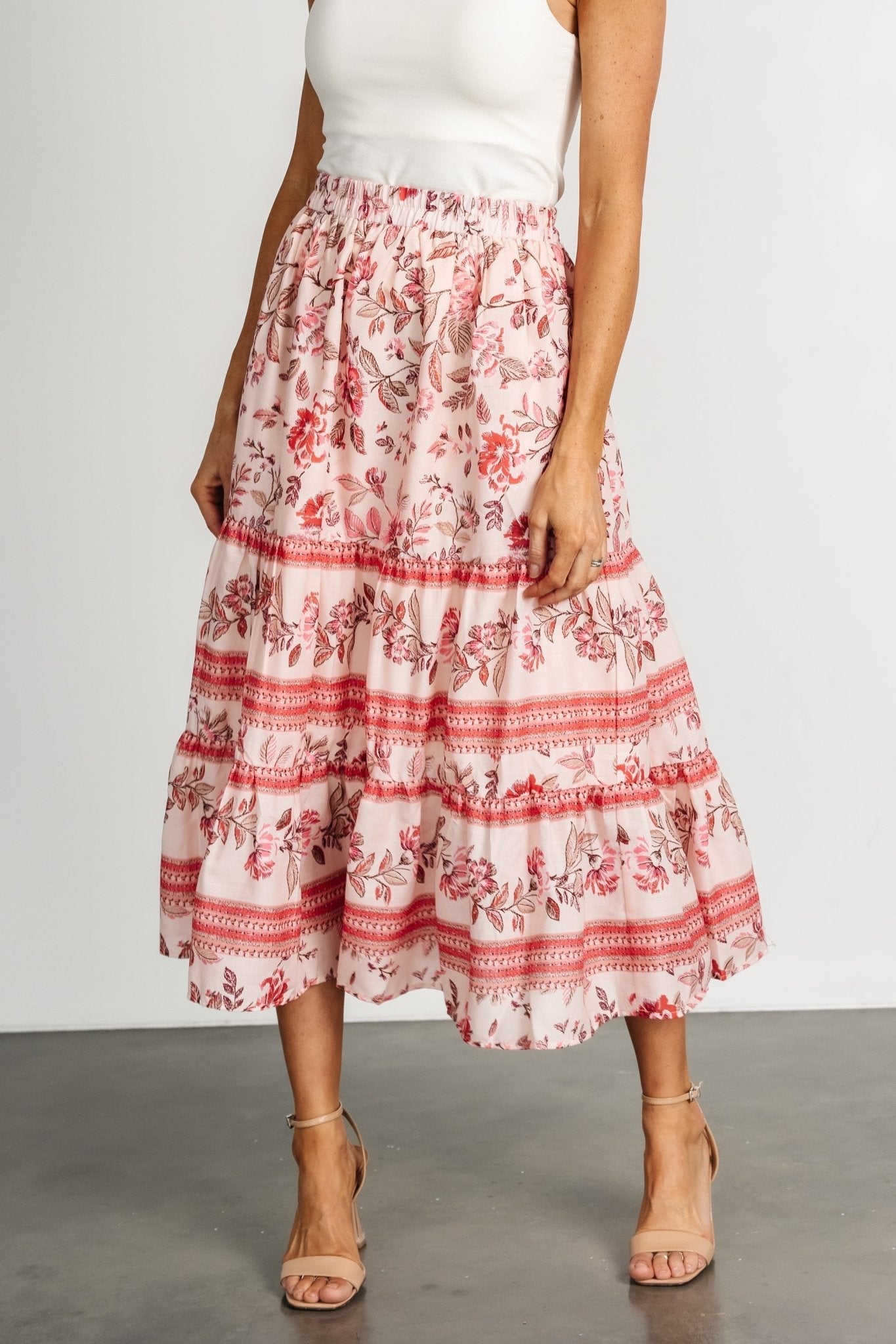 Meg Skirt | Blush Multi