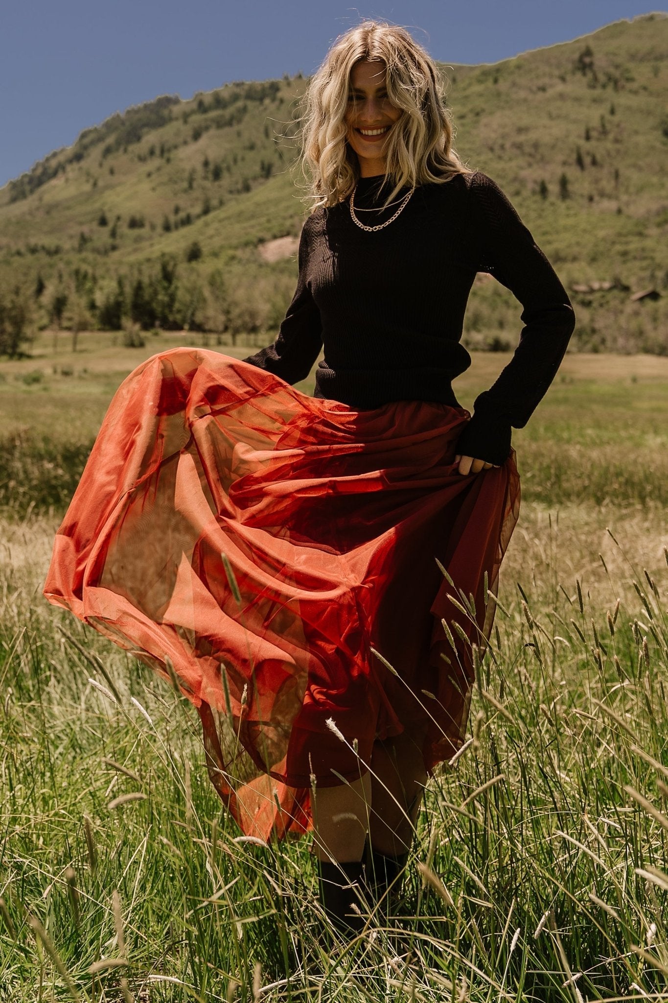 Mila Tulle Skirt | Cinnamon