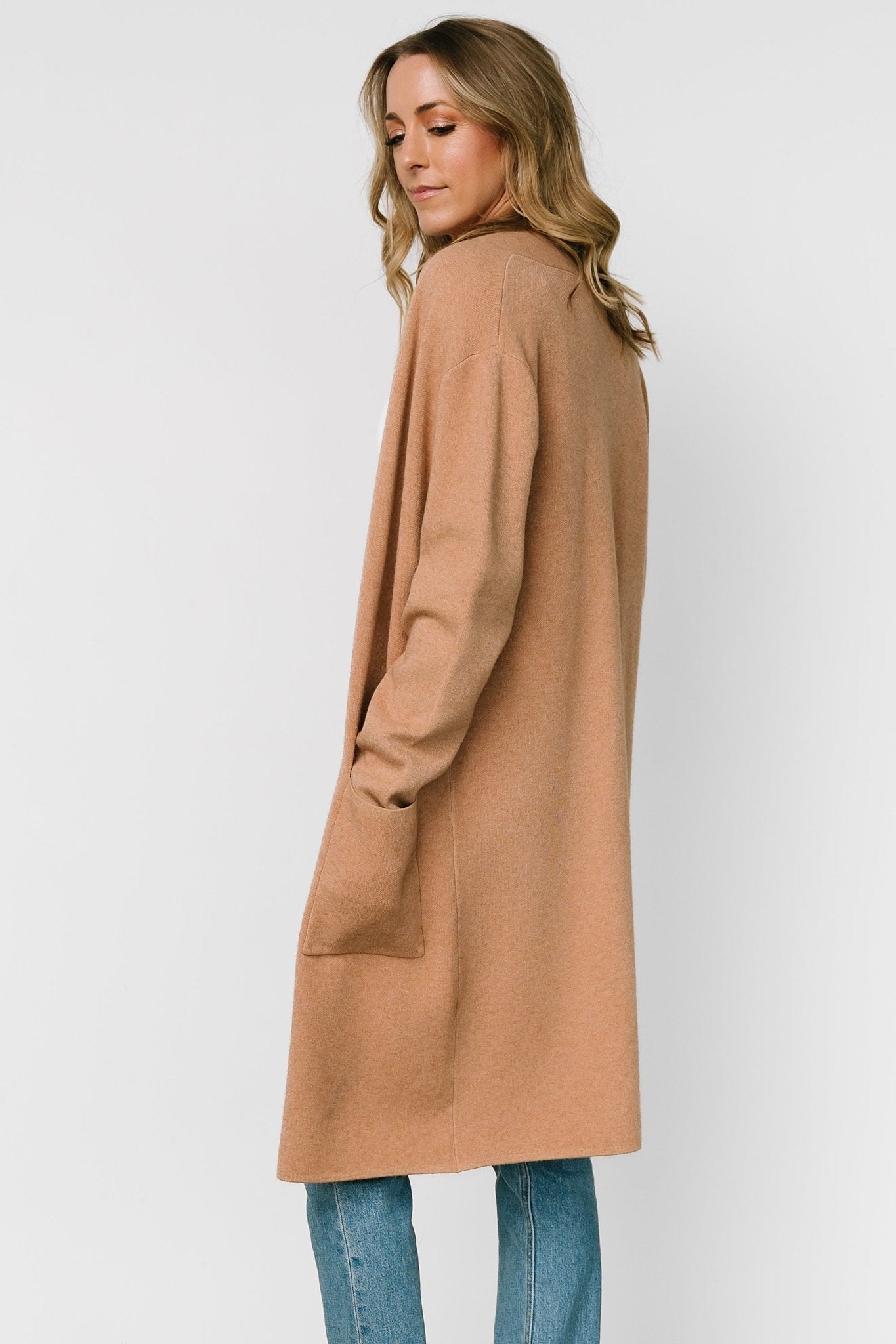 Nolan Cardigan | Camel