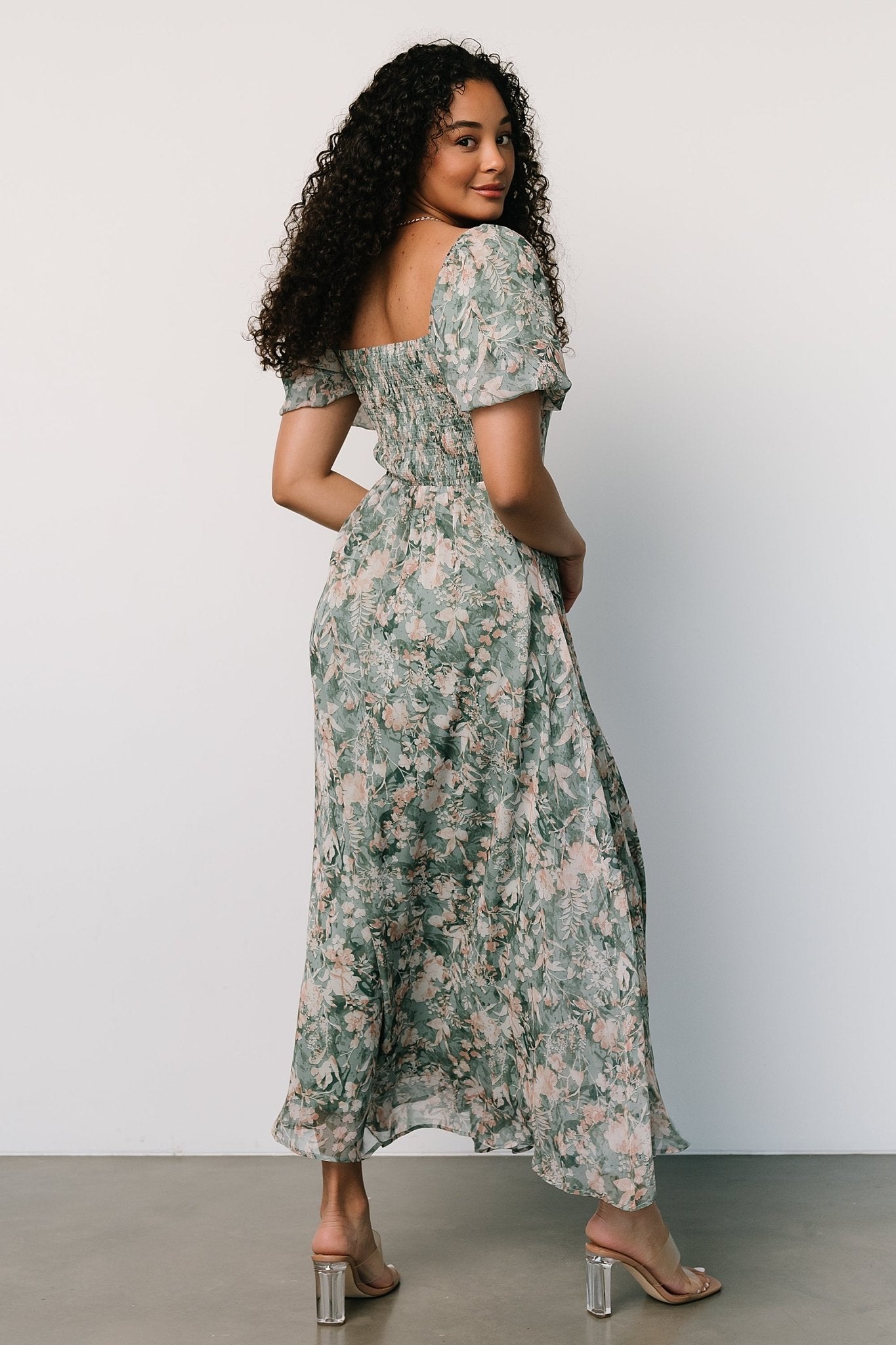 Raelynn Maxi Dress | Sage Floral