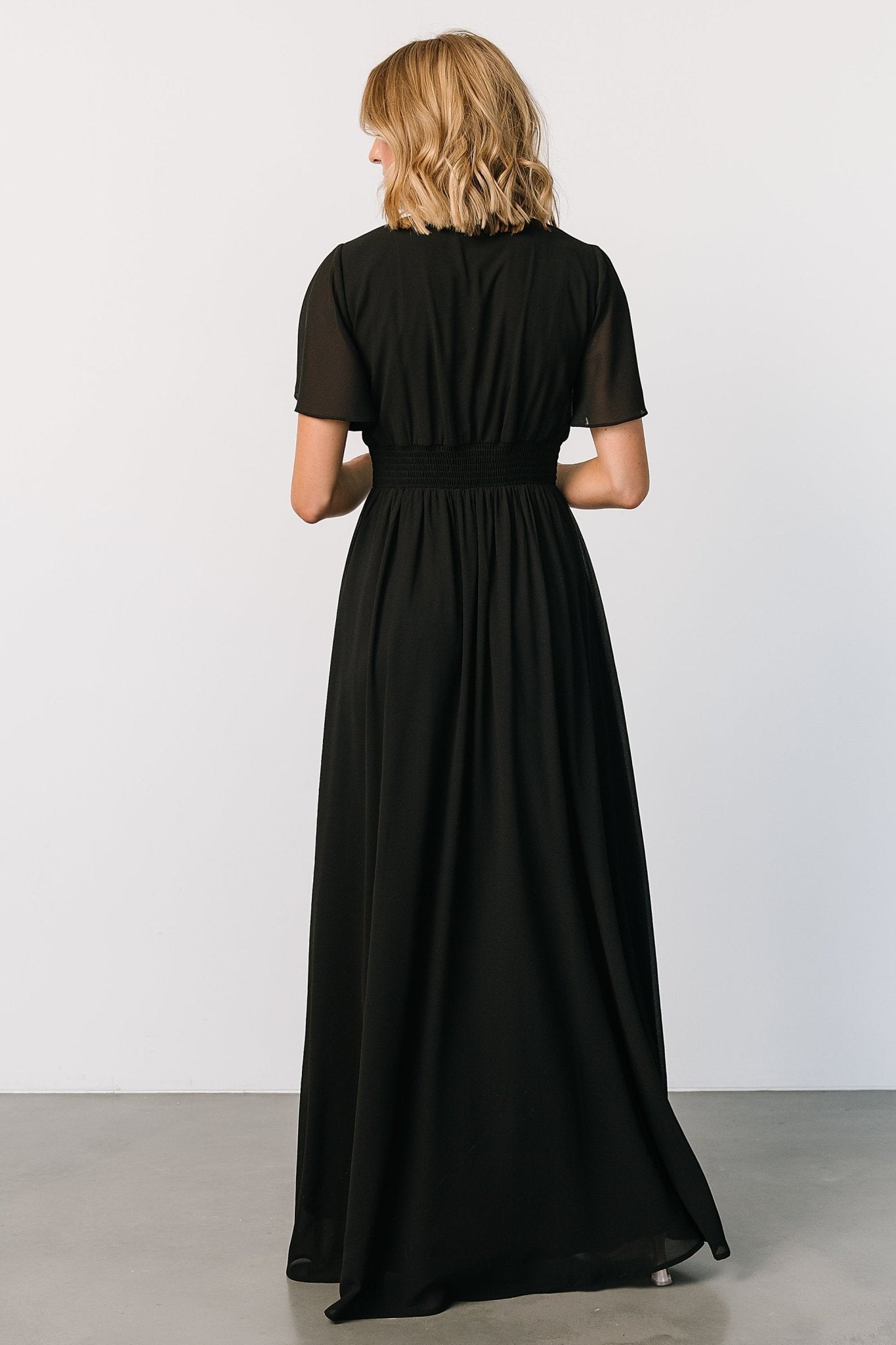 Ramona Maxi Dress | Black