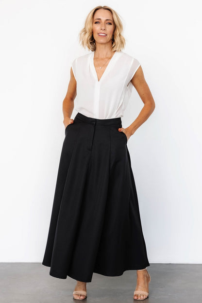 Shaylyn Maxi Skirt | Black