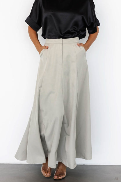 Shaylyn Maxi Skirt | Natural